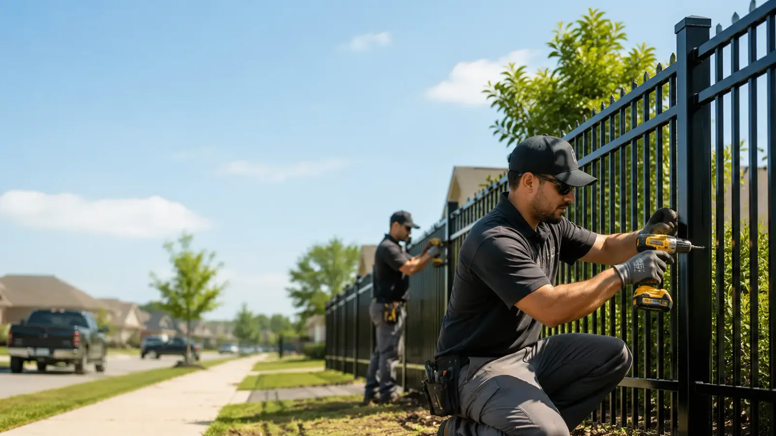 Metal Fence Installation in Powhattan, KS